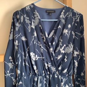Blue Banana Republic dress, size M